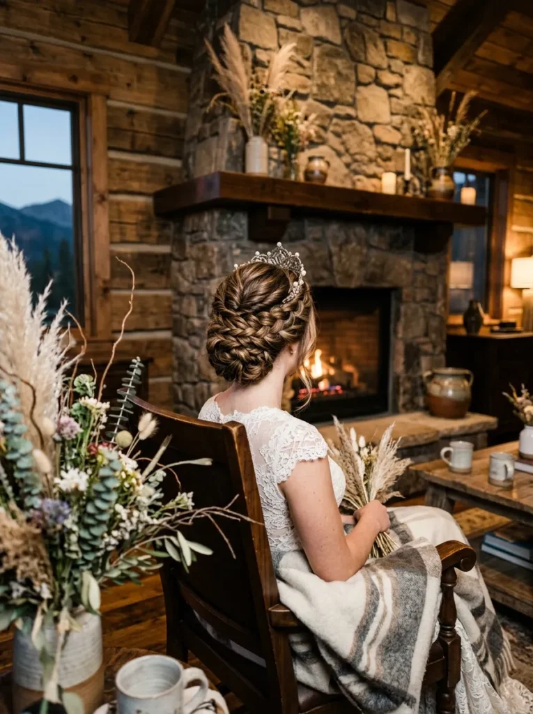 Braided Updo Style