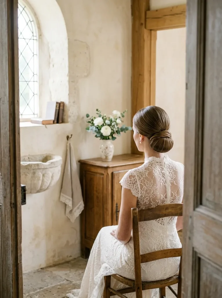 Low Bun Style