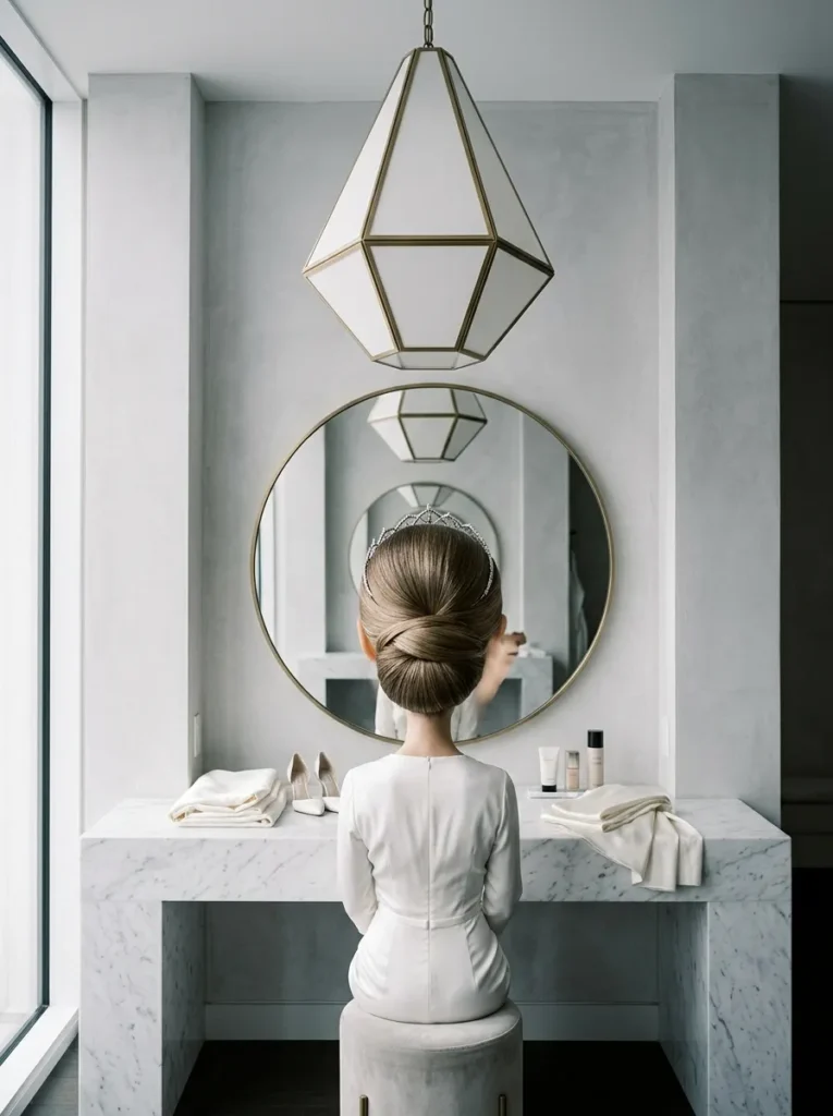 Sleek Updo Look