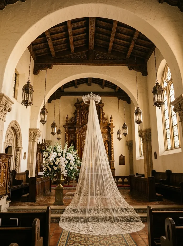 Tiara And Veil