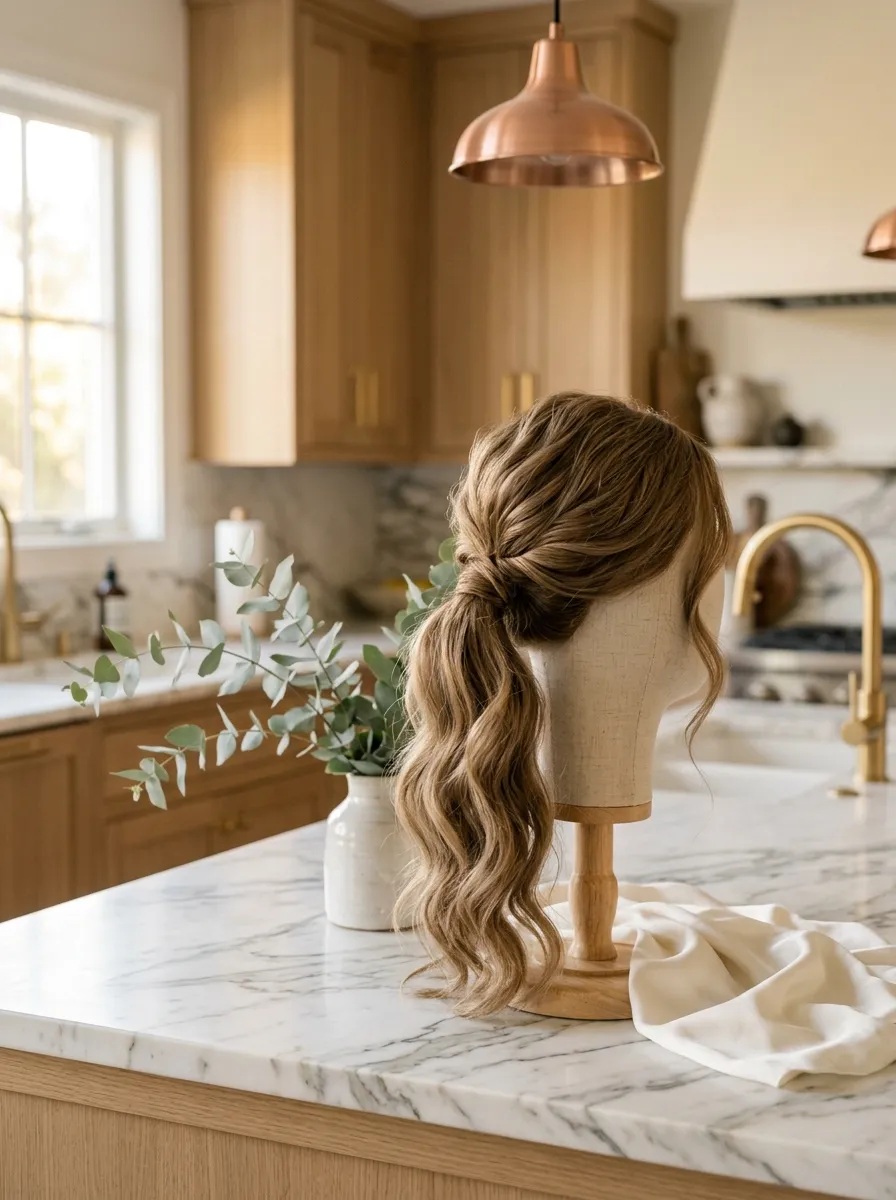 Beach Air Waves bridal hairstyle idea for natural wave wedding hairstyles for effortless glam with elegant textured finish