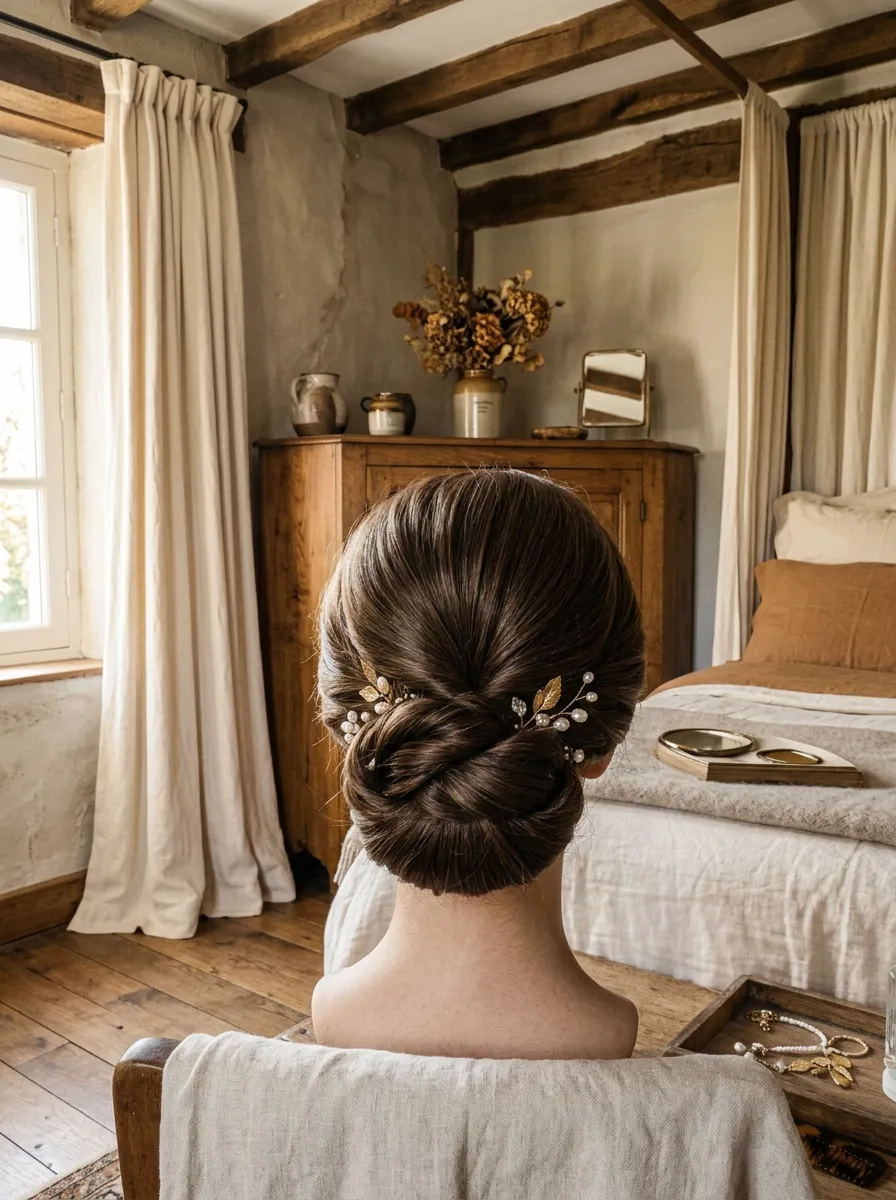 Beachy Wand Waves bridal hairstyle idea for humid weather wedding hairstyles that never frizz with elegant textured finish