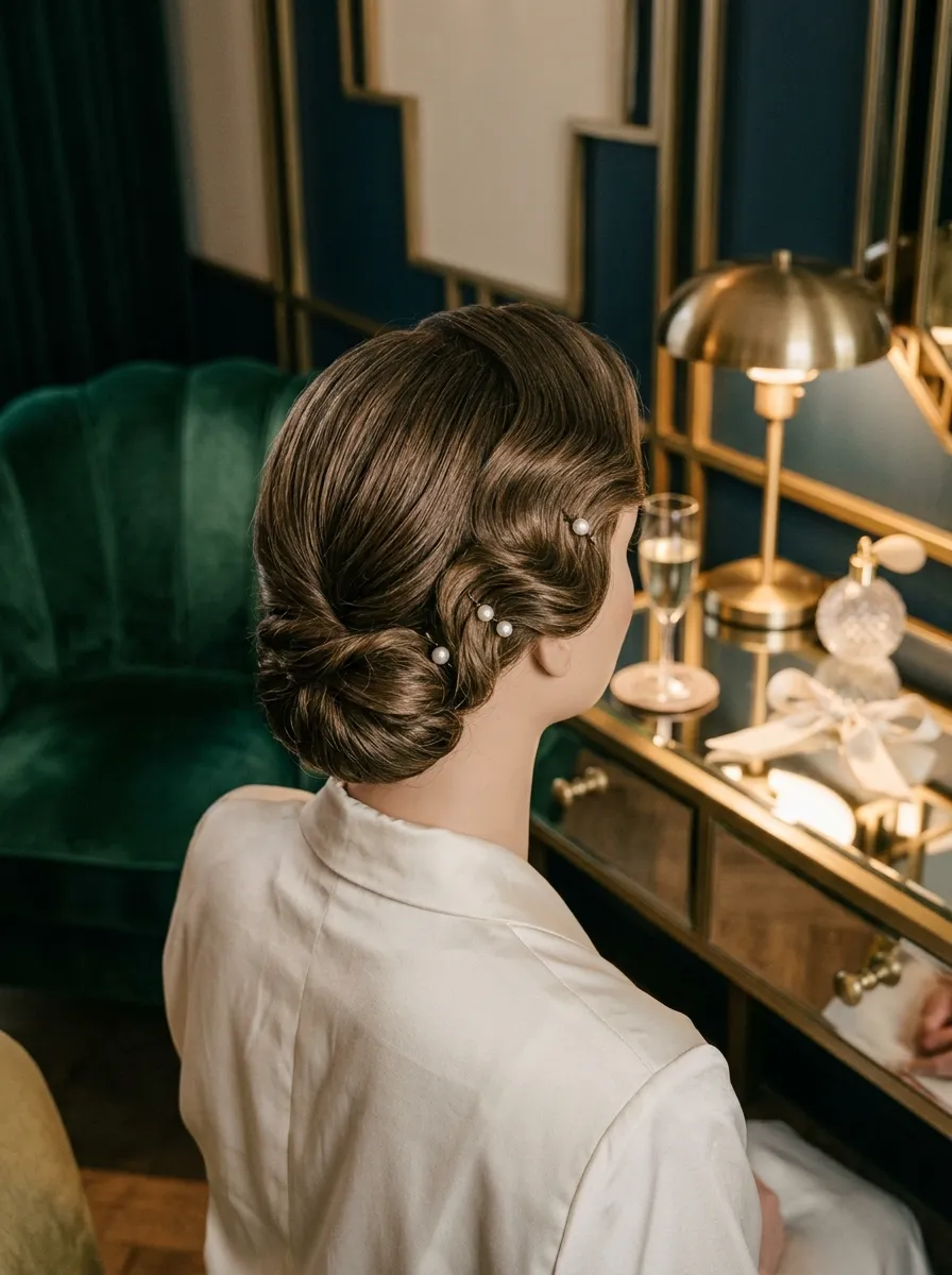 Braided Halo Crown bridal hairstyle idea for humid weather wedding hairstyles that never frizz with elegant textured finish