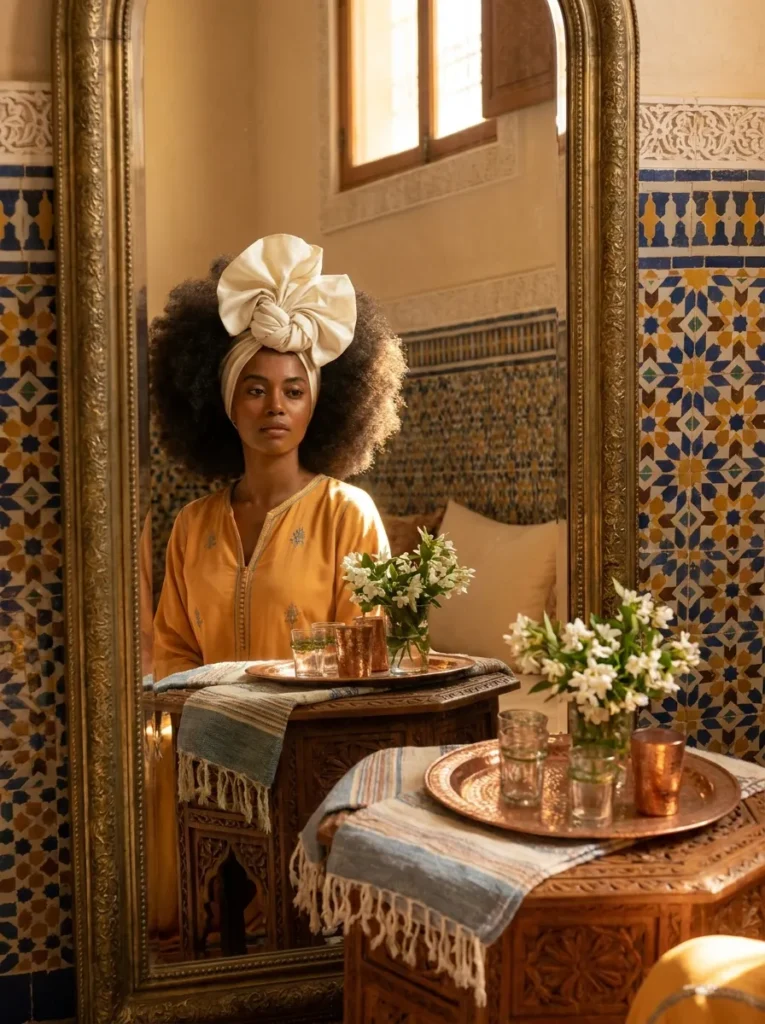 Headwrap Afro Style