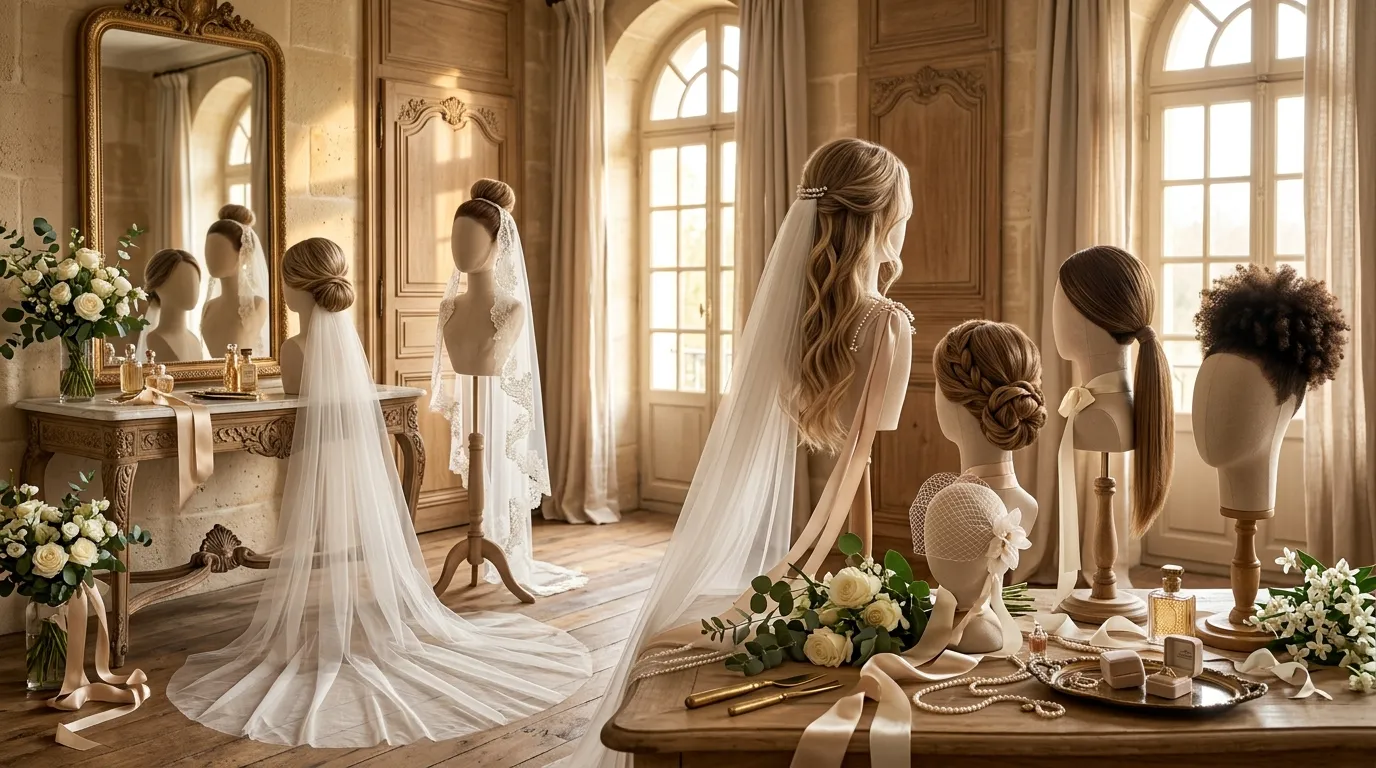 20 Wedding Hairstyles With Veil That Look Stunning