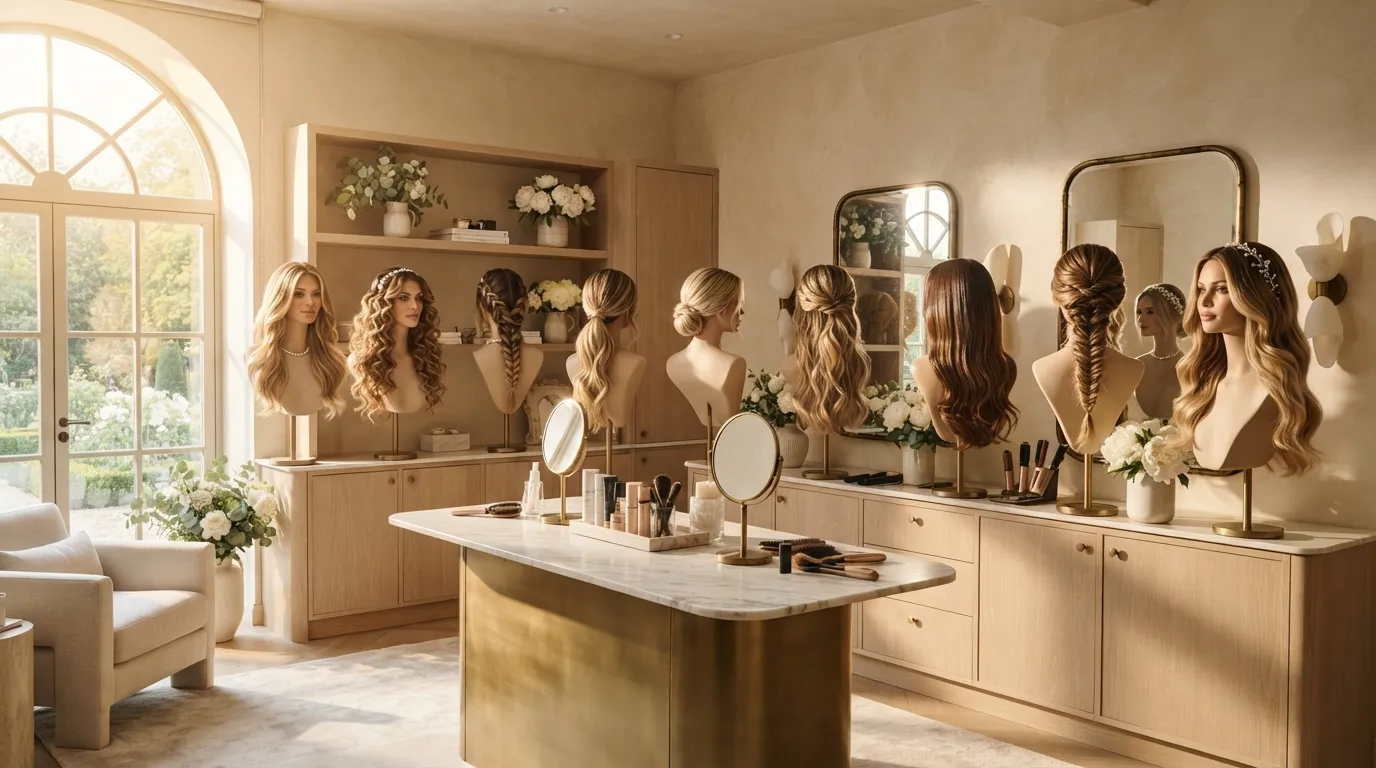 Medium Length Wedding Hairstyles For Any Bride bridal hairstyle inspiration for modern weddings